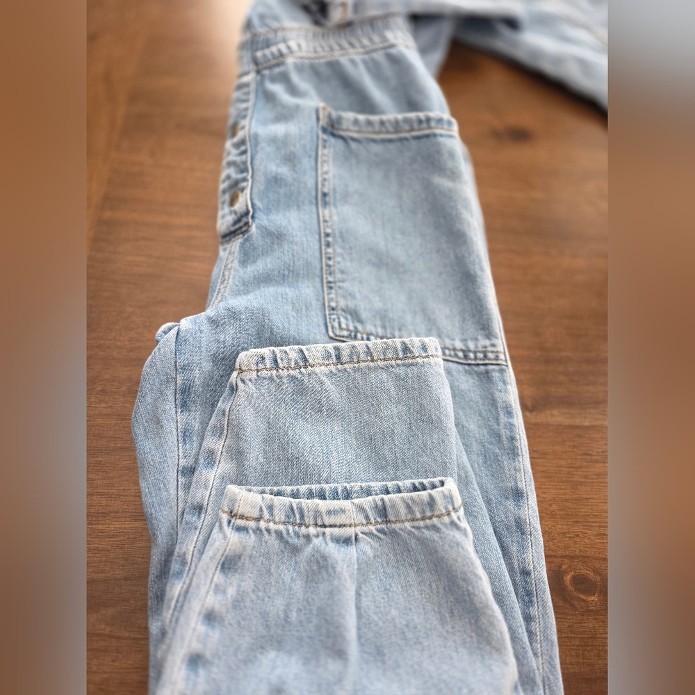 Zara Z1975 Denim Utility Boilersuit 90s Retro Vintage inspired 100% Cotton - Picture 12 of 12